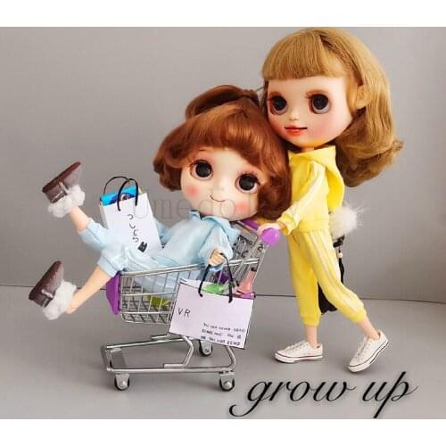 1 Set Sportwear Hoodies + Pants Sport Outfits for Blyth, Licca, Azone Doll Clothes Accessories