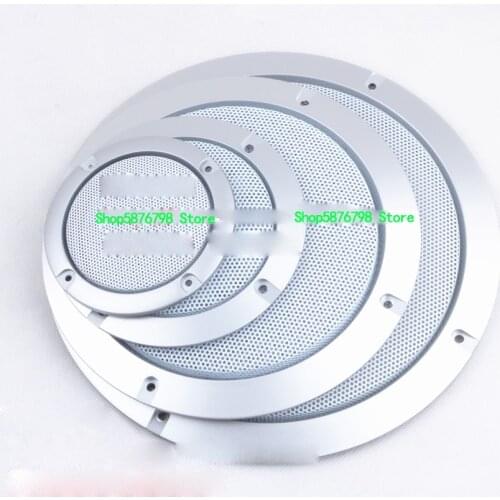 1pcs 3/4/5/6.5/8/10 inch White net Speaker grille decorative circle protective