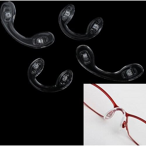 5PCS Non-slip Clear Thin Nosepads Glasses Nose Pads Adhesive Silicone Nose Pads For Glasses Eyeglasses Sunglasses