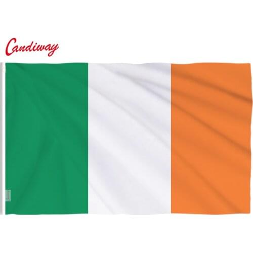 90 x 60cm Hibernian Ireland the Irish flag flag banner celebration a sign of high quality indoor and outdoor decoration NN015