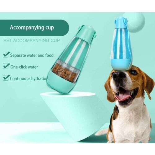 Dog Water Bottle Kitten Portable Water Dispenser Feeder Dog Cat Outdoor Travel Puppy Cups Kitten Drinking Bottle Pet Supplies