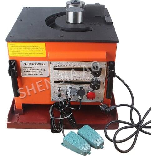 RB-25 2700W 220V Hydraulic Tools RB-25 Portable Electric Rebar Bending Machine 6-25 Bending Machine Factory Direct