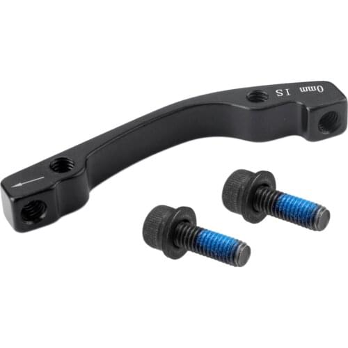 Mountain Road Bike Disc Brake Mount Adapter Front Fork 160mm Frame 140mm, Black Color