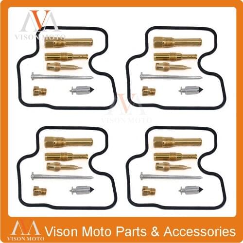 4 Sets Motorcycle Parts Carburetor Repair Jet Accessories Motor Bicycle Carburetor For Honda CBR250 CBR 250 NC22 CBR400 400 NC29