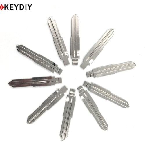KEYDIY 10 pcs/lot Metal Blank Uncut Flip KD Remote Key Blade 29# HYN7RFH For Hyundai Sonata Santa Fe JAC Kia Replacement