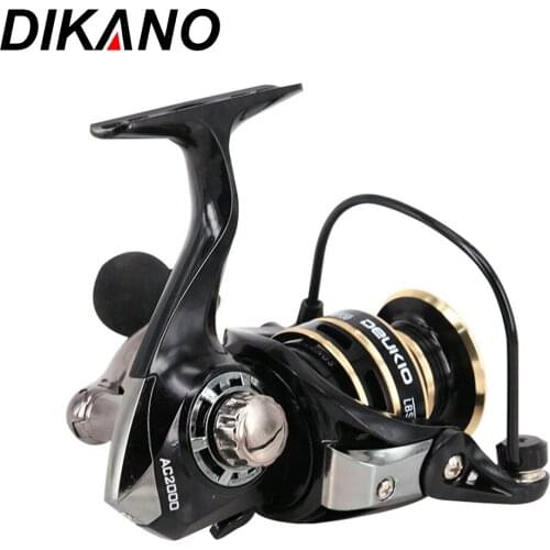 Lightweight Spinning Reels Smooth Metal Bearings Fishing Gear For Spinning Rods 5.2:1