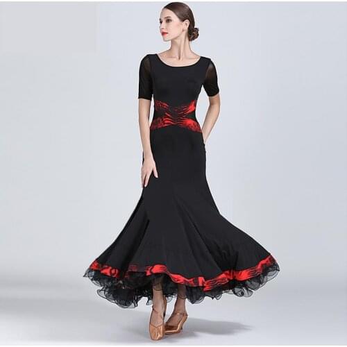 2021 New Ballroom Dance Competition Dress Dance Ballroom Waltz Dresses Standard Dance Dress Women Ballroom Dress