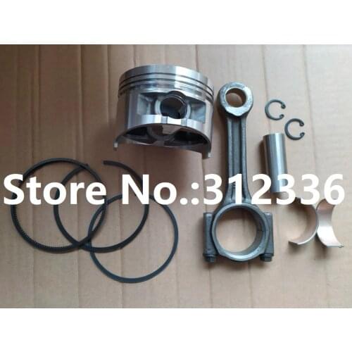 Free Shipping KDE12STA KM2V80-04000 KDE280EW Connecting rod Piston diesel engine piston pin piston ring suit for KIPOR