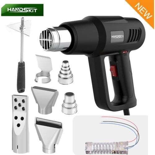 2000W Hot Air Gun Professional Adjustable Temperature Welding Tool Portable Home Repair Tool 220V Electric Heat Guns