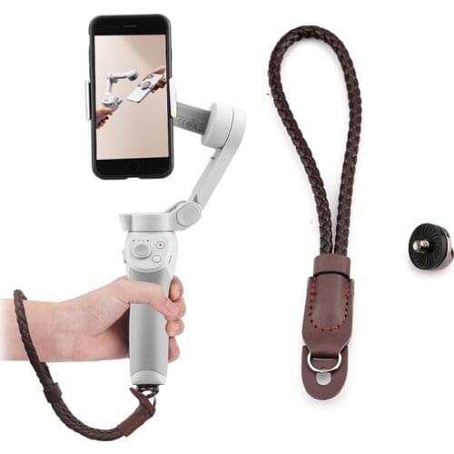 Hand Wrist Strap Lanyard for DJI OM 4 OSMO Mobile 2 3 ZHIYUN Smooth 4 FEIYU Moza Gimbal Stabilizer Sling Holder Mount Accessory