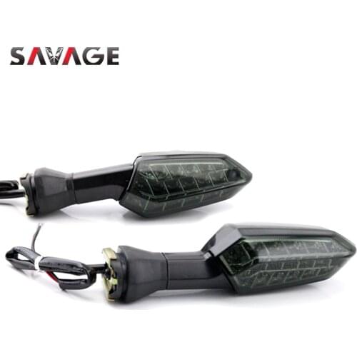 LED Turn Signal Light For KAWASAKI NINJA 250 300 400 650 1000 Z1000SX ZX-6R ER-6N ER-6F Motorcycle Rear Indicator Lamp Blinker