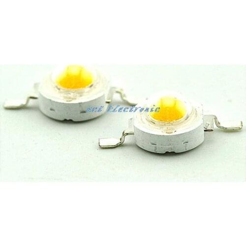 3W high power LED lamp beads yellow astigmatism LED 3W 130-150LM (10pcs)