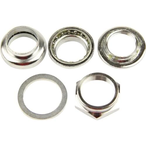 Road Mountain Bike Bicycle Threaded Fork Headset Accessories Set 22.2x30x27mm for Bicycle Accessories Replacement Parts tools