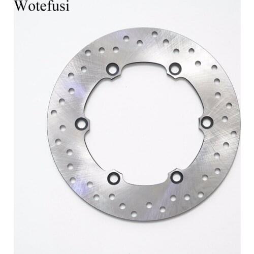 Wotefusi 1 Pcs Rear Brake Disc Rotor For Honda CBR 1000 1100 Blackbird VFR 750 XL 1000 [PA185]