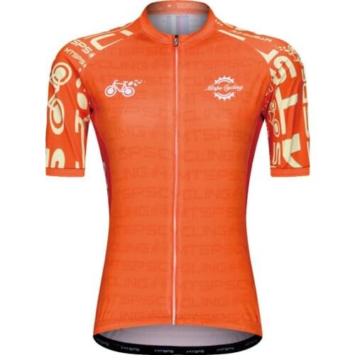 Cycling Jerseys Women Short Sleeve Breathable Quick-drying Cycling Jersey Biking Shirt Jacket Tops Women Outdoor Sportswear