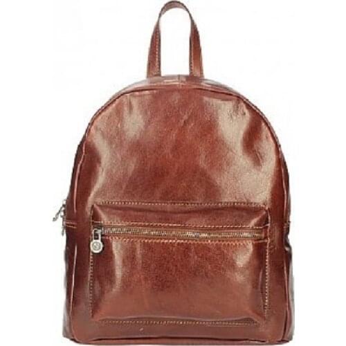 Woman`s leather italian backpack Bottega Carele BC725