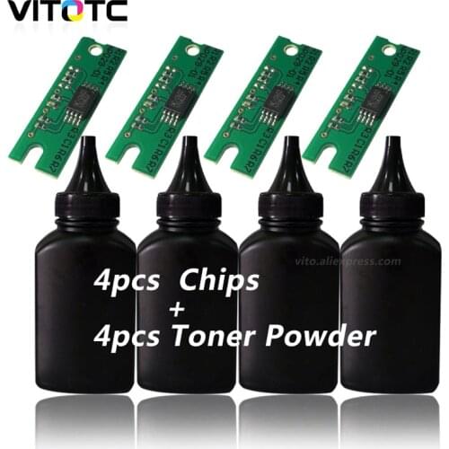 4X Toner Powder With Chips For Ricoh SP150 SP150su SP150w SP150suw SP150 su SP150 w SP150 suw SP 150 Refill Bottle Toner Powder