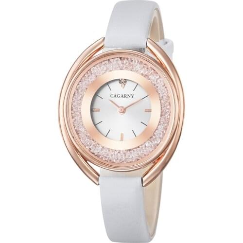 Rose Gold ICED Out Watches Women Top Luxury Brand Hip Hop Bling Diamonds Watch Female Clock Womens Quartz Wristwatch Dropship