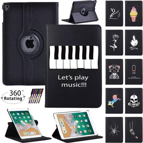 For Apple IPad Air/Air 2/Air(3rd Gen)10.5"/Air(4th Gen)10.9" 360 Degree Rotation Automatic Sleep Wake Tablet Case