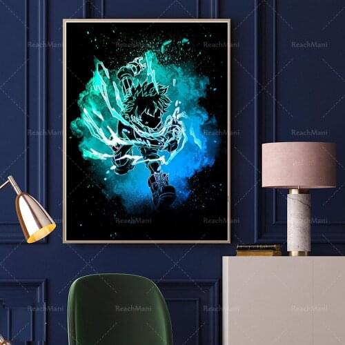 Midoriya Izuku Canvas Poster, Deku Poster, My Hero Academia Poster, Boku No Hero Poster, Izuku Poster, Bnha, Mha, Anime Poster
