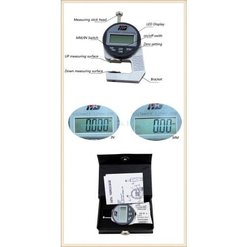 Dial Indicator Gauge,electric thickness gauge,jewelry thinkness gage,diamond thinkness gauge,gem caliper,mini digital caliper