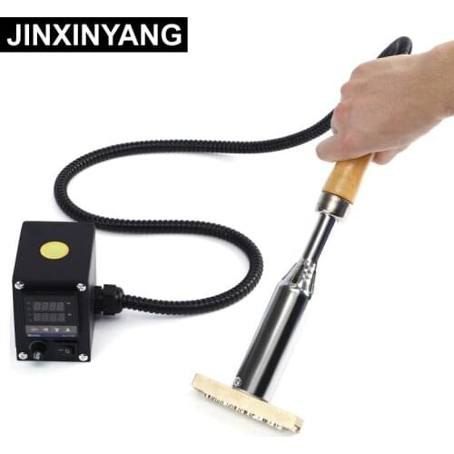 JINXINYANG Handheld Hot Stamping Machine cake Leather stamp tool Branding iron custom Embossed LOGO Trademark embossing machine