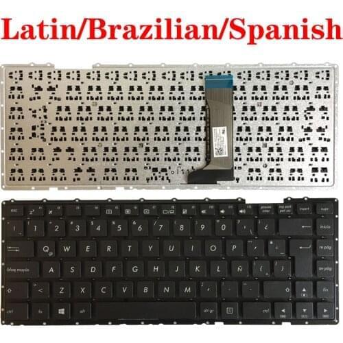 LA/Latin/SP/Spanish/BR/Brazilian Keyboard For ASUS X455L X455W F455L F455W F454L F454W K455L A455L A451C F451C F451M D450 D450C