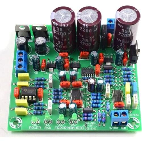CS8416 + AK4396 + NE5532 2496 DAC Kit 24BIT 192K Amplifier Kit