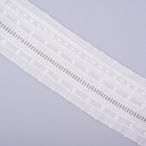 Cusack 2 meter 9 cm Off White Lace Trimming Ribbon for Garment Home Textile DIY Craft Embroidered Lace Fabric Sewing 3 Models