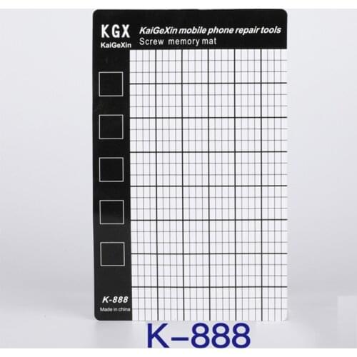 KGX Universal Magnetic Screw Memory Pad Storage Pad Disassembly Repair Work Mat Iphone Magnetic Work Mat Is Easy To Carry