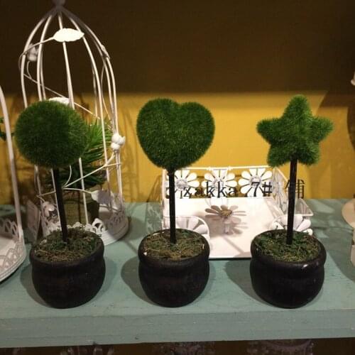 New simulation potted suit plastic flowers artificial flowers decorative flowers simulation plants fake tree ornaments bonsai ac