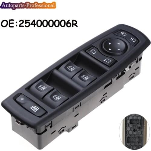New 254000006R Car Styling Auto Multi-Functional Window Switch Fit For Renault Fluence LZ 1.5 DCI 2010 7700817337 8096100