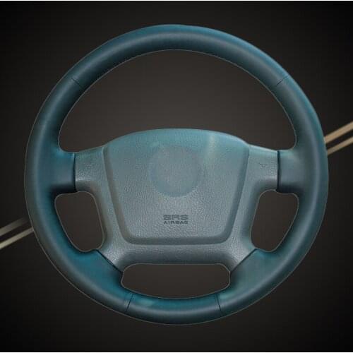 Car Braid On The Steering Wheel Cover for Kia Cerato 2005-2012 Spectra Spectra5 2004-2009 Old Kia Ceed Auto Styling Accessory