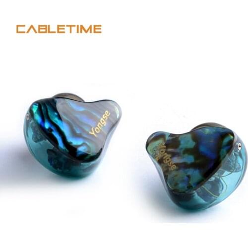 CABLETIME HIFI fever earplugs wired / electrostatic moving iron hybrid custom in-ear headphones