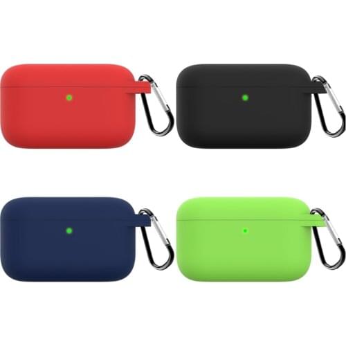 Silicone Protective Cover Shell Anti-fall Earphone Case Compatible with-Amazon Echo Buds 2nd Gen Wireless Earbuds