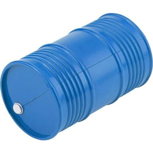 RCTOYFUN Blue Plastic Mini Oil Drum Tool Model Appearance Accessory For 1/10 RC Crawler Axial SCX10 90046 90047 RC4WD D90 CC01