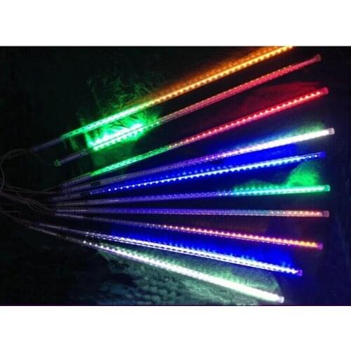 10Tubes 50cm 2835SMD 520LEDs Meteor Shower Rainfall Light tube Party Lamp cascading fairy string f/Christmas Xmas Garden Wedding