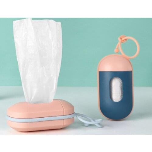 Pet garbage bag toilet bag set garbage box dog garbage bag distributor dog excrement bag pet products