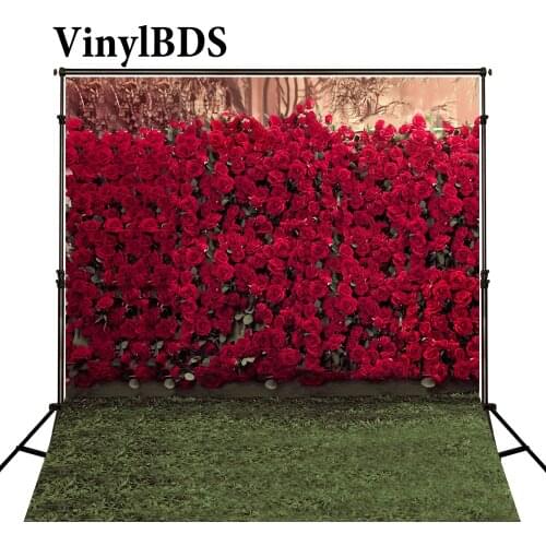VinylBDS Photography Backdrops Flower Backgrounds Wedding Backdrops Wedding Flower Backdrop Romantic Backgrounds For Photocall