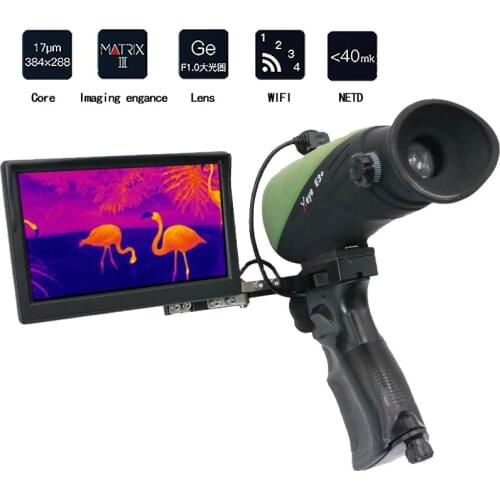 X- infrared E3+ Thermal Imaging Night Vision Goggles Digital Laser Infrared Thermal Vision Monocular Thermal Imager for Hunting