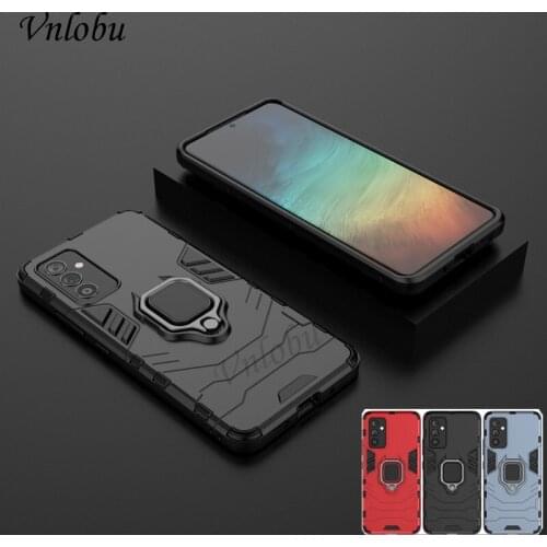 Couqe For Samsung Galaxy Quantum 2 Case Armor Shockproof Protection Phone Case For Samsung A82 5G Ring Stand Holder Back Cover