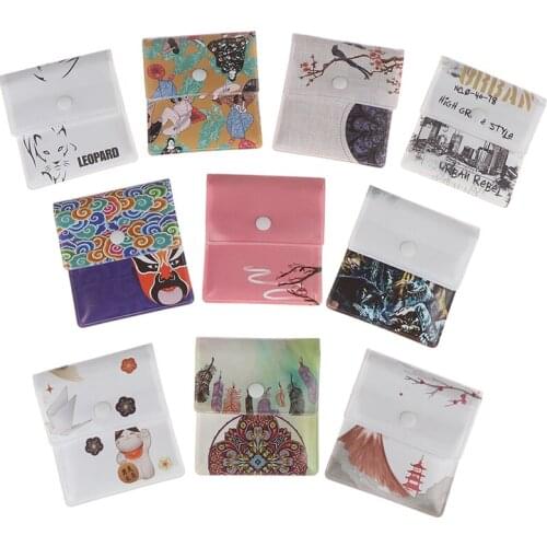 1PC New Portable Pocket Ashtray Outdoor Cigarette Ash Tray Storage Bag PVC Ashtrays Bag