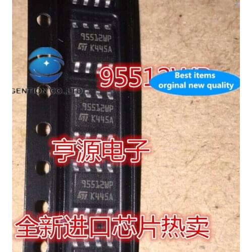 20pcs 100% new and orginal real photo M95512-WMN6TP 95512 wp SOP-8 512 kbitSPI