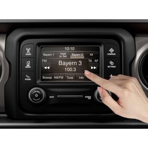 5 Inch Screen Protector for 2015-2018 Jeep Renegade, for 2018 2019 Jeep Wrangler, for Compass 2018 Accessories Protective Film