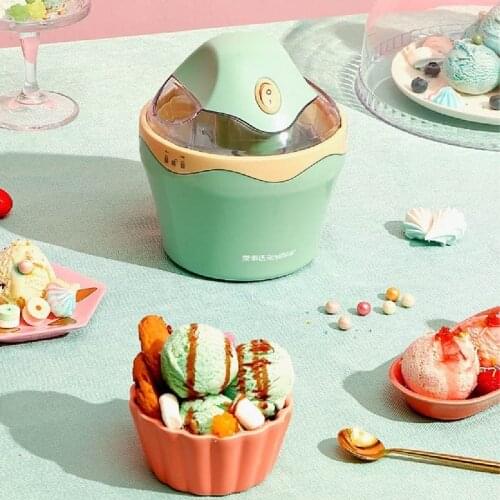 Ice Cream Machine Dessert Maker Household Automatic Ice Cream Maker DIY Sorbet Sorbetières Triple Refrigeration System 500ML