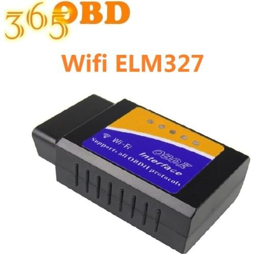 ELM327 Wifi V1.5 With PIC18F25K80 OBD2 Car Diagnostic Scanner MINI ELM 327 V 1.5 OBDII iOS Diagnostic Tool High quality
