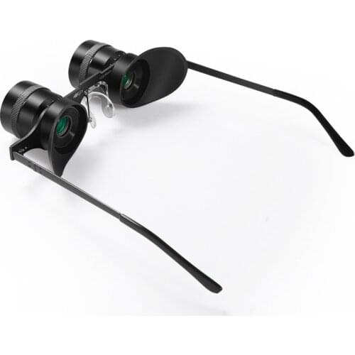 New Enjoy fishing glasses Binocular 10x34 Portable Glass Style Spectacle Telescope super light only 66 grams for hunting Fishin