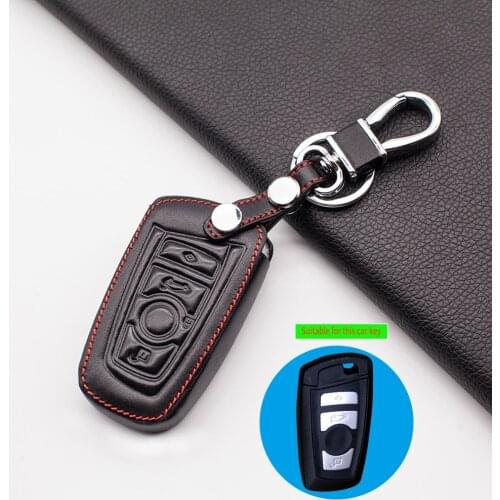 Carrying soft leather car remote key case cover for BMW 520 525 f30 f10 F18 118i 320i 1 3 5 7 Series X3 X4 M3 M4 M5 car styling