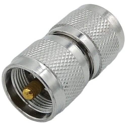 Walkie-talkie Dedicated Feeder cable connector double UHF Male connector SL16 to SL16 Male M type PL259 connector for SO239 1pcs