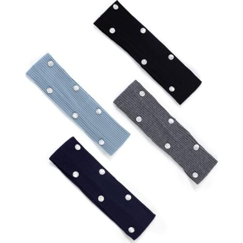 Geebro Fashion Dots Accessories Women Headband Candy ColorTurban Flat Cotton Sport Yoga Hairband Girl Headwrap Hair Accessories